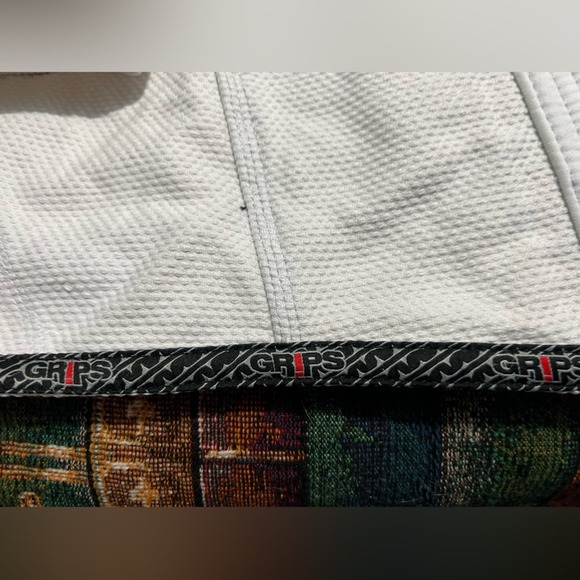 GRIPS Brazilian Jiu Jitsu Alliance LIMITED EDITION CY-074 Men's A4 Top BJJ - Picture 3 of 11